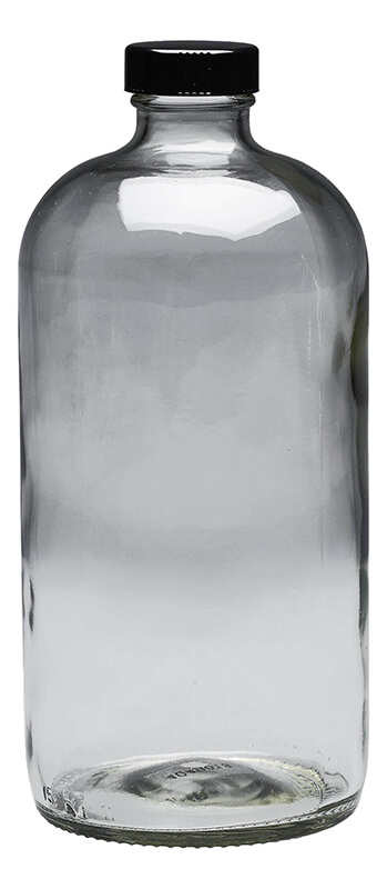 Boston Round Glass Bottle Boston Round Glass Bottle